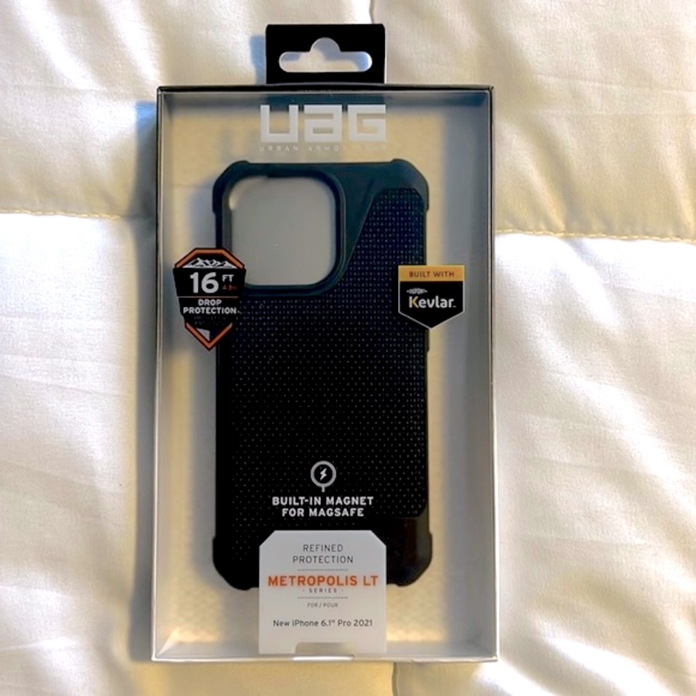 New in box UAG Kevlar phone case for iPhone Pro